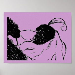 Poster da ilusão dos jovens ou da mulher adulta