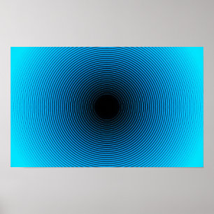 Poster da ilusão óptica
