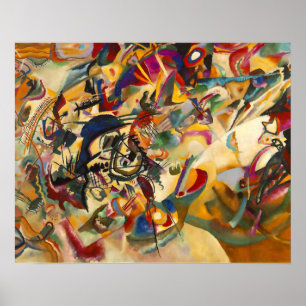 Póster Da "impressão composição VII" de Kandinsky
