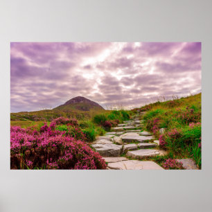 poster da Irlanda cênica