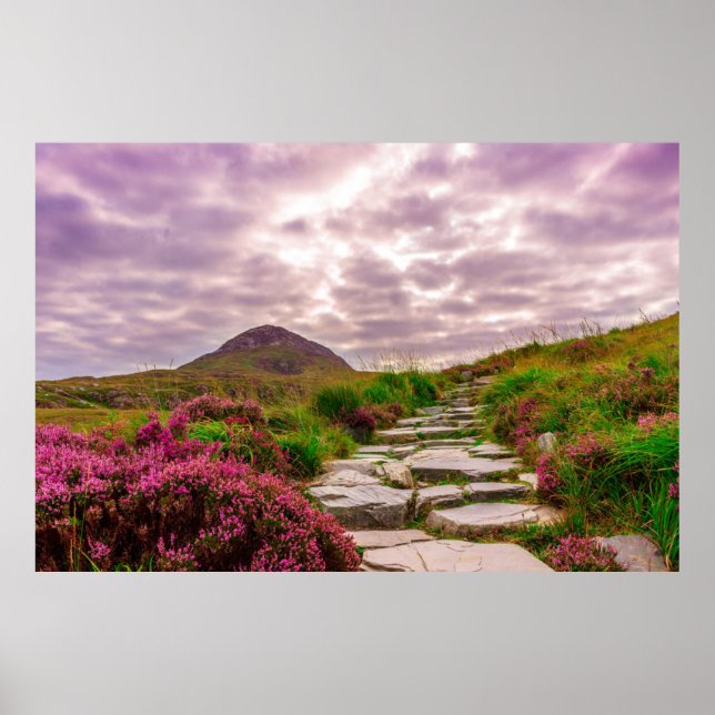 poster da Irlanda cênica (Frente)