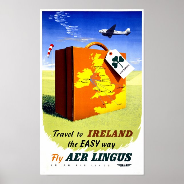 Poster da Irlanda restaurado (Frente)