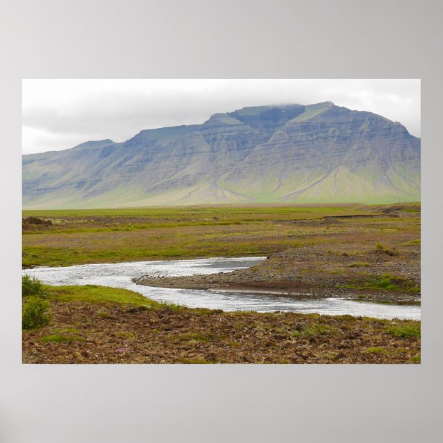 Poster da Islândia (Frente)