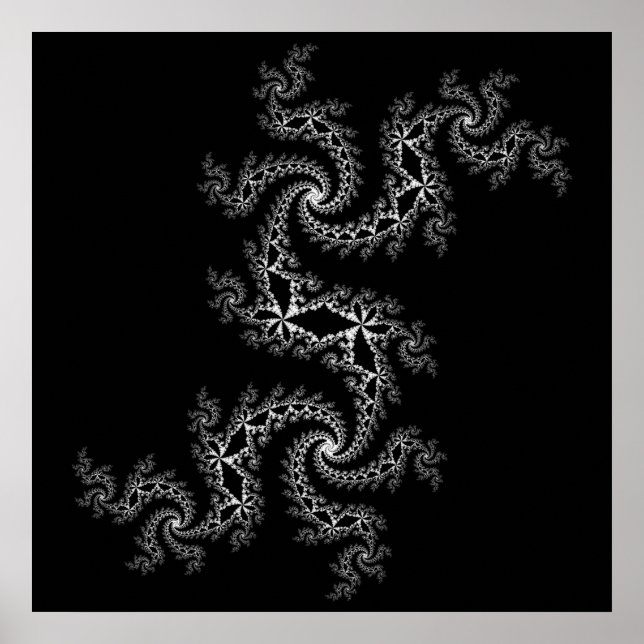 Poster da Julia 300488, em preto e branco (Frente)