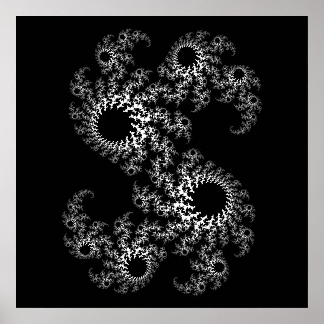 Poster da Julia 324048, em preto e branco (Frente)