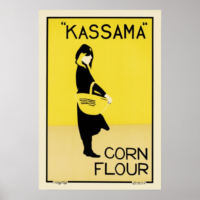 Poster da KASSAMA Corn Flour Art dos Beggarstaffs (Frente)
