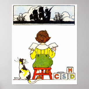 Poster da leitura do menino