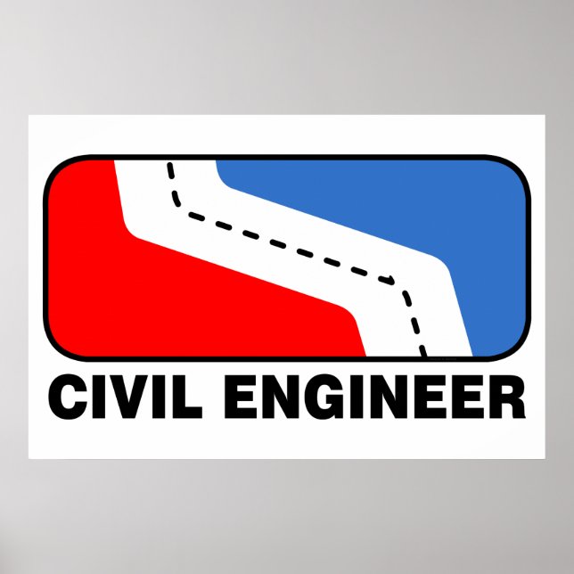 Poster da Liga Engenheiro Civil (Frente)