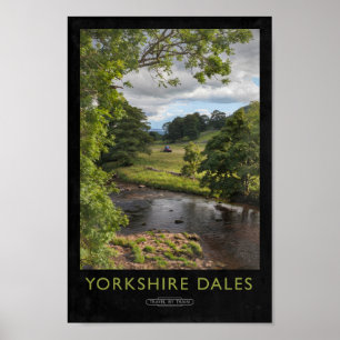 Poster da linha ferroviária Yorkshire Dales