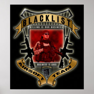 Poster da lista negra