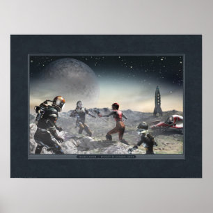 Poster da lua da pradaria (24x18")