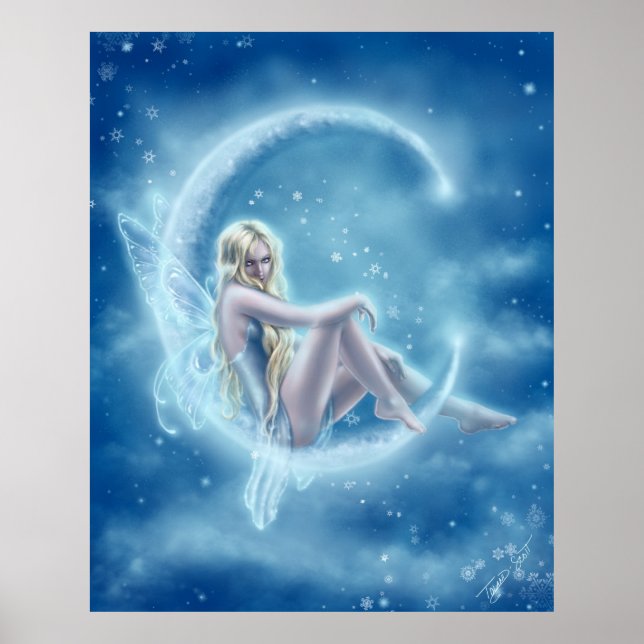 Poster da Lua de inverno (Frente)