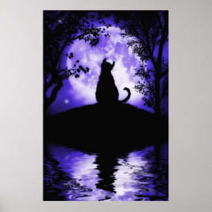 Poster da lua de Rosáalia grande