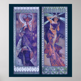 Poster da Lua e da Manhã