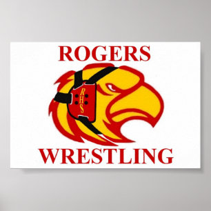 Poster da luta de Rogers Hawkhead