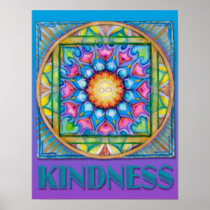 Poster da mandala da bondade