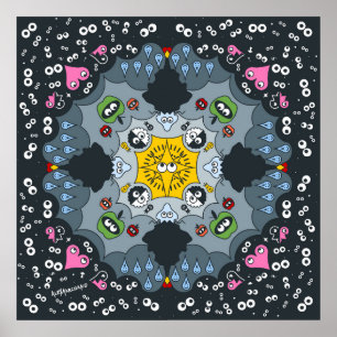 Poster da mandala do milagre
