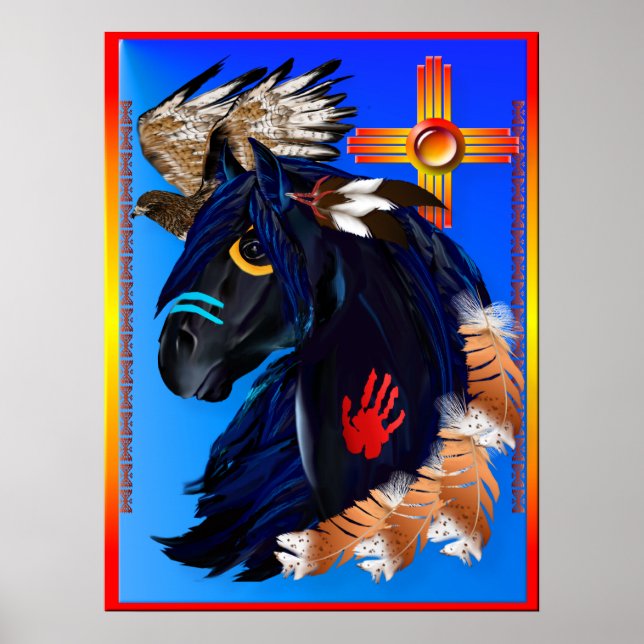 Poster da Manhã Negra (Frente)