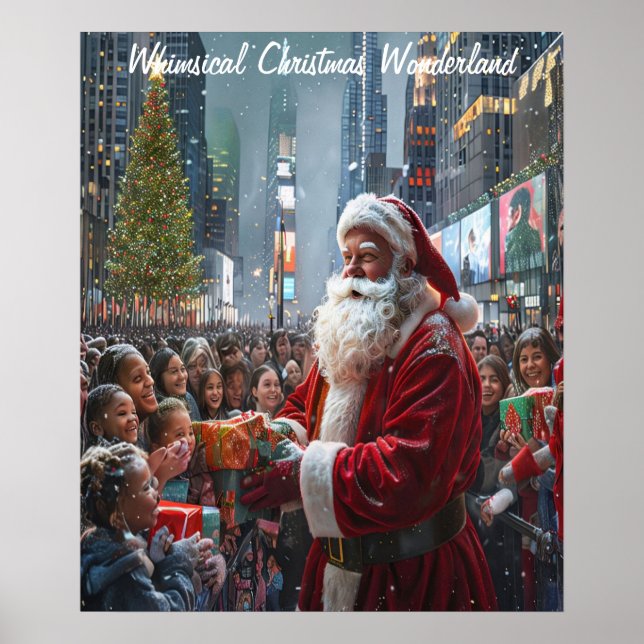 Poster da Maravilha de Natal Whimsso (Frente)