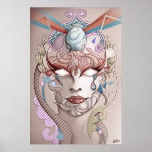 Poster da máscara de Pandora