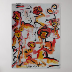 Poster da meditação de Pura Vida