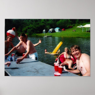 Poster da milha da lagoa
