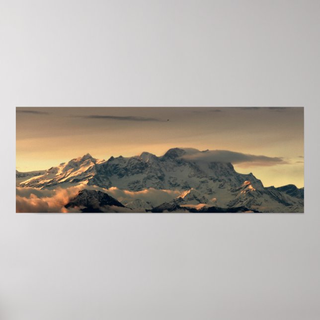 Poster da montanha Santa (Frente)