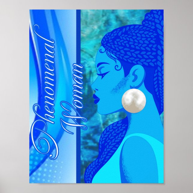 Poster da Mulher Fenomenal (Frente)