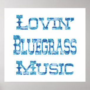 Poster da música de Bluegrass