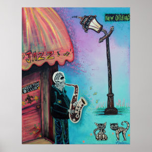 Poster da música de Nova Orleães