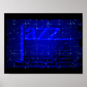 Poster da música jazz