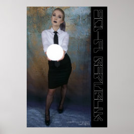 Poster da NASA Orb da República do Sci-Fi