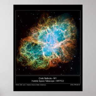 Poster da Nebula do Caranguejo M1