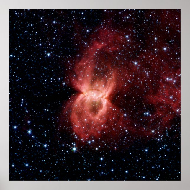 Poster da Nebulosa da Viúva Negra (Frente)