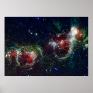 Poster da nebulosa do coração e da alma