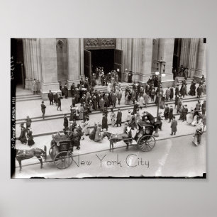 Poster da Nova Iorque do vintage