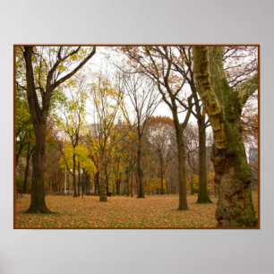 Poster da paisagem de New York do impressão das