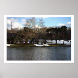 Poster da paisagem náutica