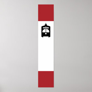 Poster da parada do eléctrico de TTC