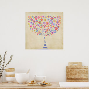 Poster da Parede da Sala de Nomes Personalizados d