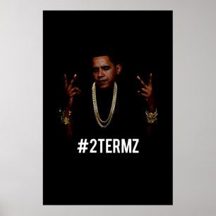 Poster da parede de Obama 2Termz