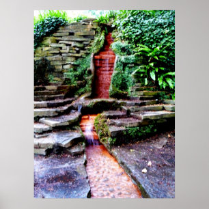 Poster da paz, do amor e da tranquilidade