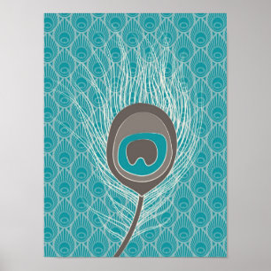 Poster da pena do pavão