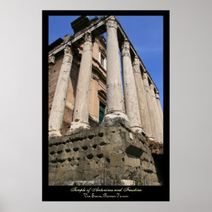 Poster da perspectiva do templo