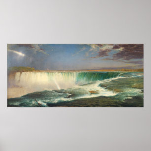 Poster da pintura de Niagara Falls