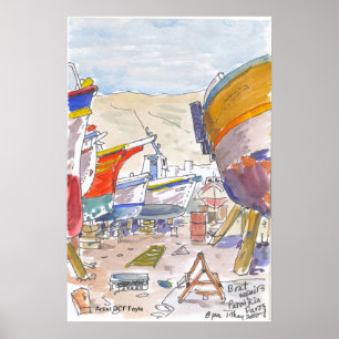 Poster da piscina de Paros