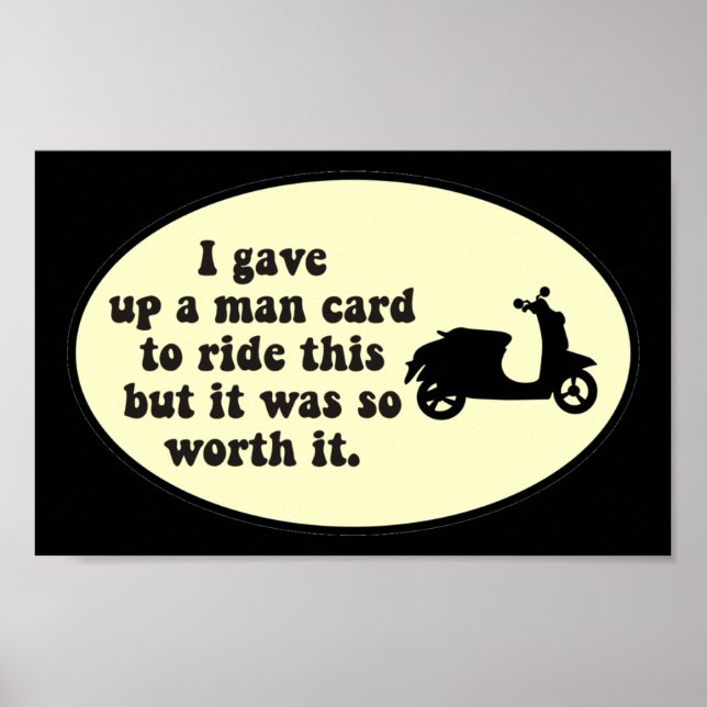 Poster da placa de homem (Frente)