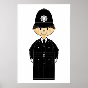 Poster da Polícia Britânica