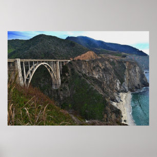 Poster da ponte 36 x 24 da angra de Bixby