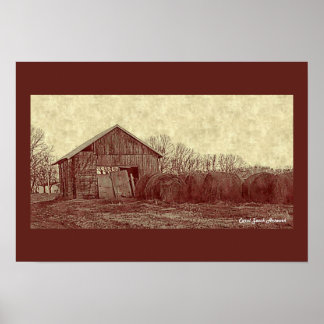 Poster da ponte coberta de Ohio
